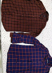 Men's Plaid Button-Down Shirts (2-Pack)