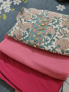 Printed Kurti Set