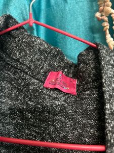 Elegant Gray Knit Cardigan