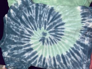 Combo Of Tie-Dye Graphic Tee For Girls