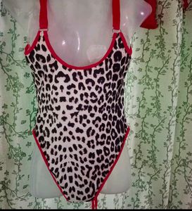 Leopard Print Bodysuit