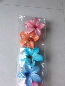 Cute Flower Hair Clips (Set of 6)