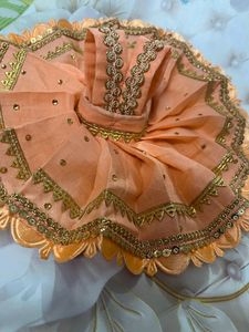 Laddu Gopal Handmade Fancy Dress Fabric Cotton