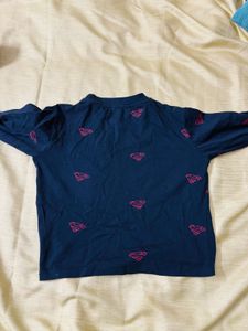 bewakoof crop top Superman Graphic T-Shirt