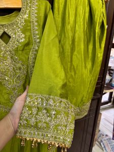 heavy Pakistani Zari work suit