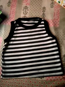 Striped Sleeveless Top for Girls