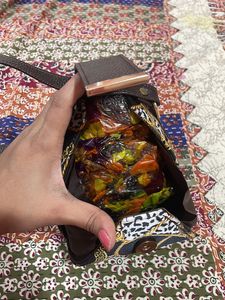 Unique Printed Handbag Purse