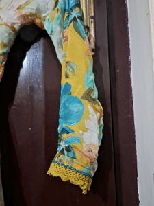 Floral Anarkali Kurta set with dupatta