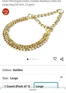 Dog Fancy Choke Chain Collar