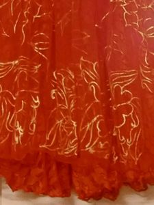 Beautiful Red Ethnic Gown