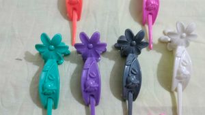 Brand new Cute Flower Hair Claws 4