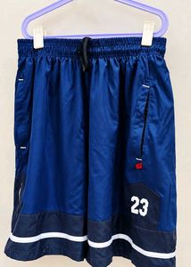 Navy Blue Basketball Shorts with '23'
