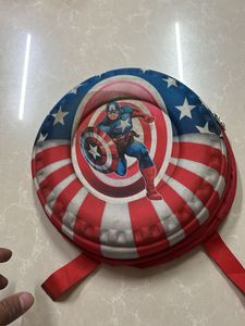 Captain America Round Backpack