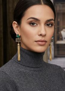 Elegant Tassel Drop Earrings