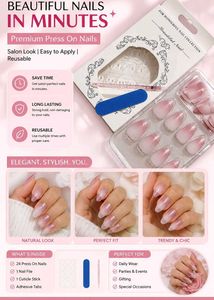 Beautiful Nail Set - Ombre Glitter
