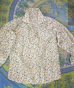 Floral Print Button-Down Shirt