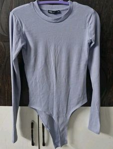 ZARA Long Sleeve Bodysuit