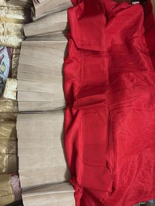 NEW BRIDAL/NON BRIDAL Red Velvet Lehenga