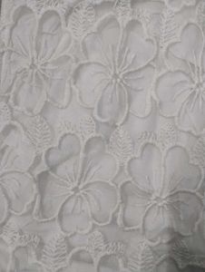 White High Neck Lace Floral Sleevless Top