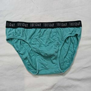 Aqua Blue 🪔"Tuesday" Briefs