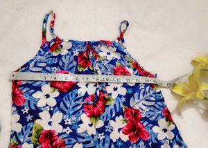 Very Cute Floral Print Midi With Penty