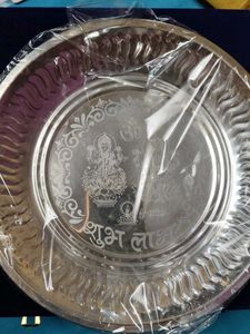 Silver Pooja Thali Set