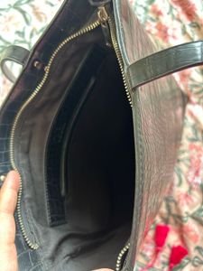 Zara Leather Bag 🖤