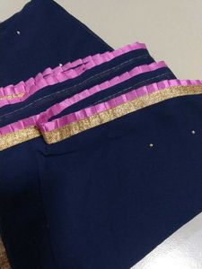 Elegant Navy Blue Kurta Set