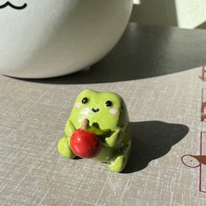 Clay Frog Keychains 🐸🩷
