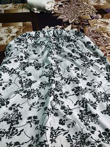 Chic Floral Print Kurta