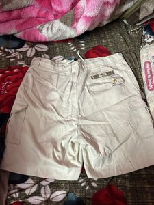 Men's Khaki Cargo Shorts