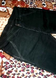 Black Straight Leg Jeans