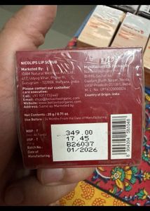 Bellavita Nicolips Lip Scrub