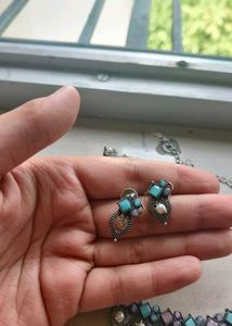 Boho Chic Pearl &amp; Gemstone Necklace