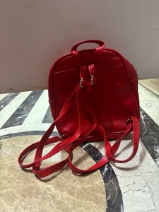 Red Sequin Bunny Backpack