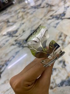 Leaf Design Cuff Bracelet