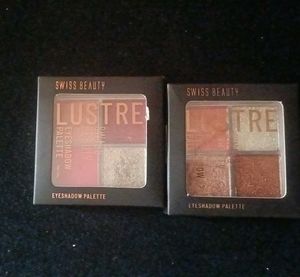 Swiss Beauty Lustre Eyeshadow Palettes (2 pcs)