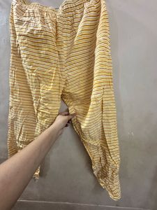 Comfortable Striped Palazzos
