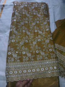 Embroidered original Jimmy choo dress material