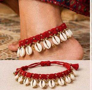 Boho Anklet with Shells