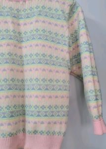 Baby Pink French Sweater