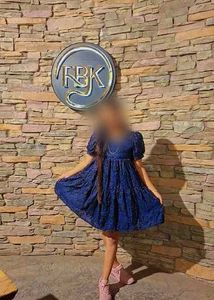 Puff Sleeve Square Neck Dress 2