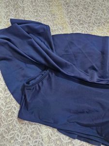 Pretty blue ruffle top