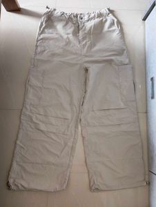 Beige Cargo Pants