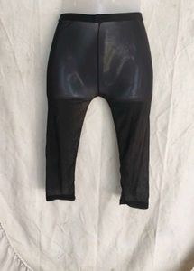 I. black mini tights