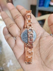 Sparkling Rose Gold Watch