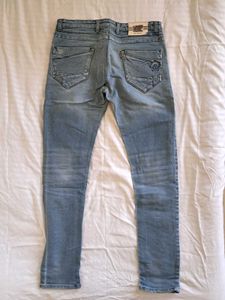Men's Light Wash Slim Fit Jeans