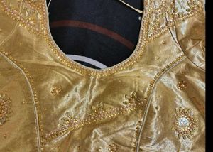 Gold Embellished Blouse