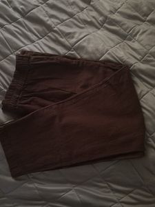 Cotton Brown Pyjama With Pockets