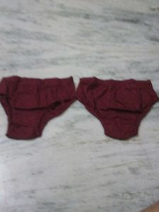 Maroon Briefs - Pack of 2